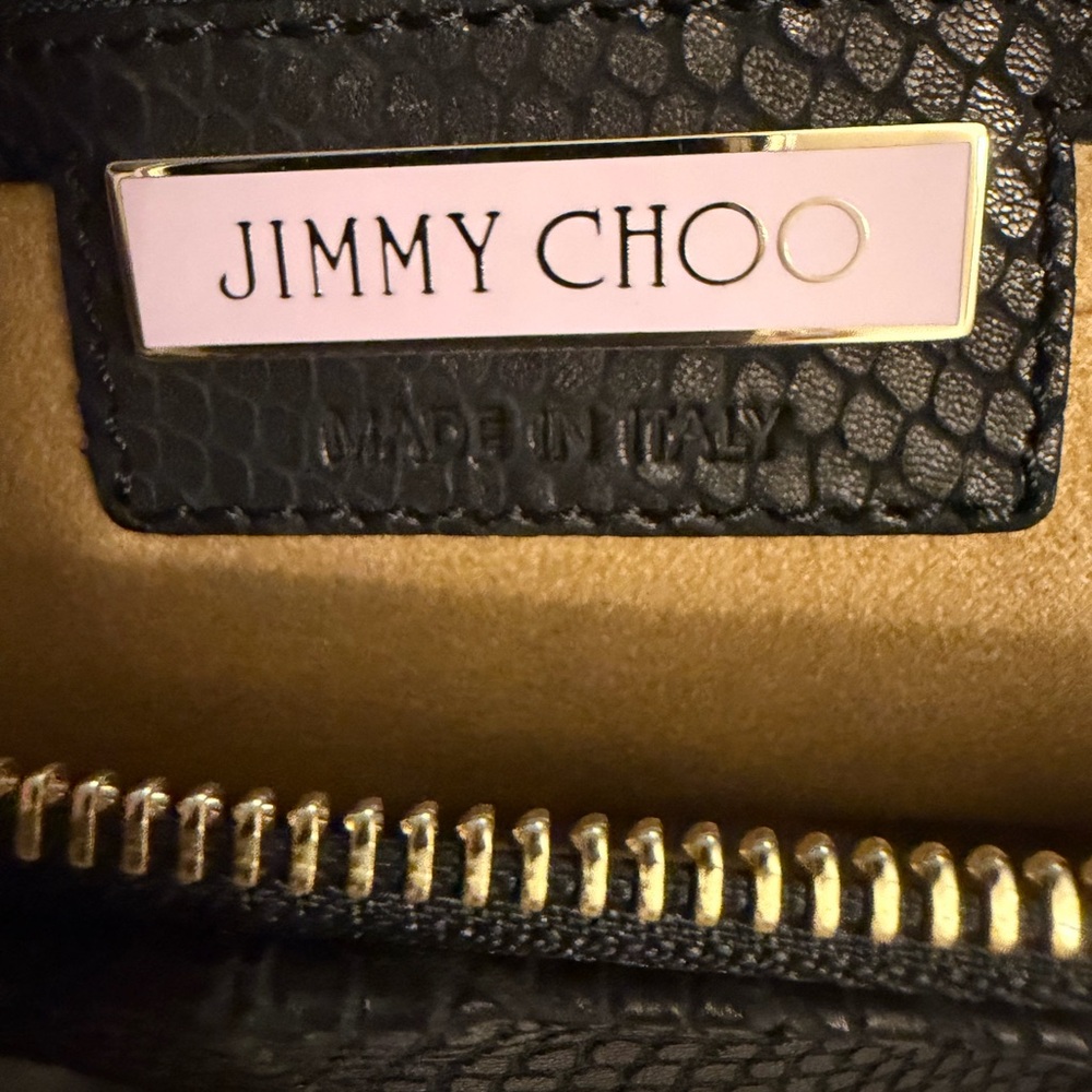 Jimmy Choo Black Fringe Hobo Shoulder Bag EXCELLENT CONDITION - Picture 7 of 16